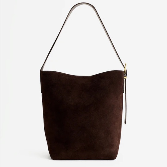 Madewell essential bucket tote, dark carob, new condition - Picture 1 of 6